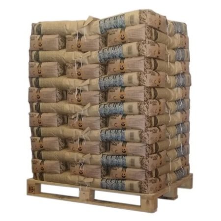 Pellet Badger - palette mit 65 Säcken zu 15 Kg