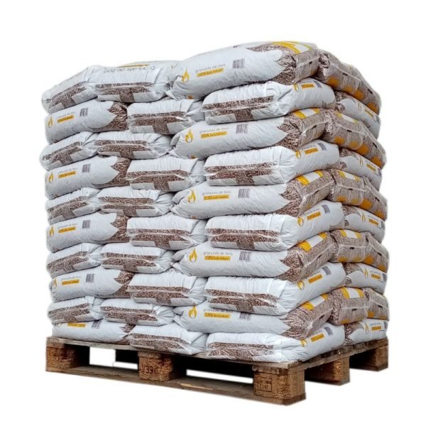 Holzpellets - Sunfire - Holzpalette mit 70 Säcken zu 15 kg